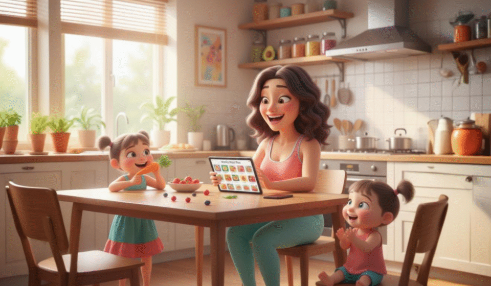 Einfache Essensplanung: Gesunde Happy-Meals in 3 Minuten. Essensplanung